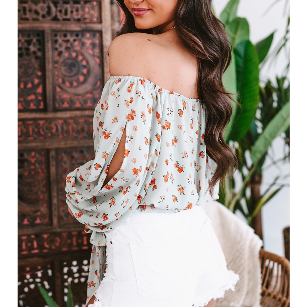 Nana Macs off the Shoulder Top